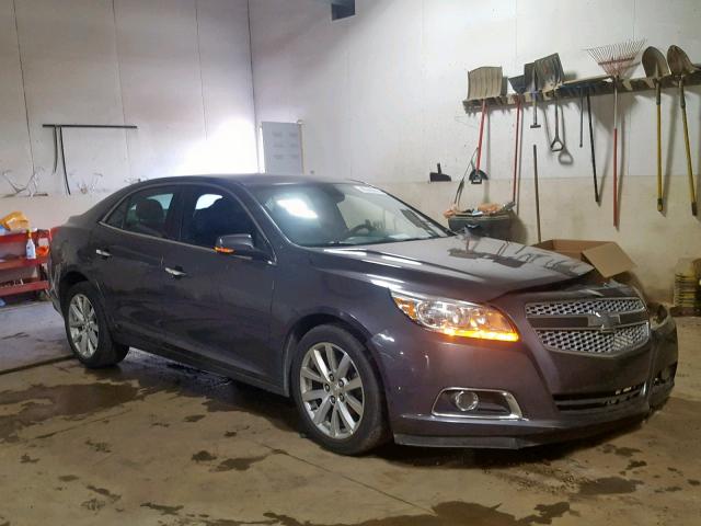 1G11H5SA2DF236788 - 2013 CHEVROLET MALIBU LTZ 灰色 照片 1