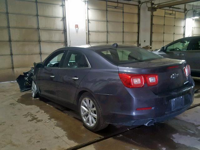 1G11H5SA2DF236788 - 2013 CHEVROLET MALIBU LTZ 灰色 照片 3