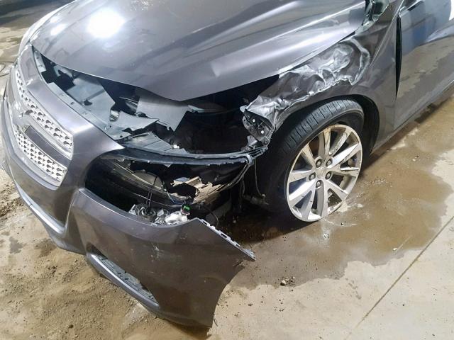 1G11H5SA2DF236788 - 2013 CHEVROLET MALIBU LTZ 灰色 照片 9