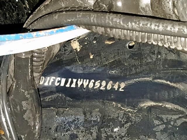 1HD1FCW1XYY652642 - 2000 HARLEY-DAVIDSON FLHTCUI BLACK photo 10