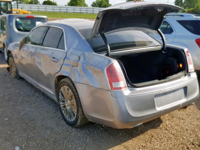 2C3CCAGG8EH157795 - 2014 CHRYSLER 300 S SILVER photo 3