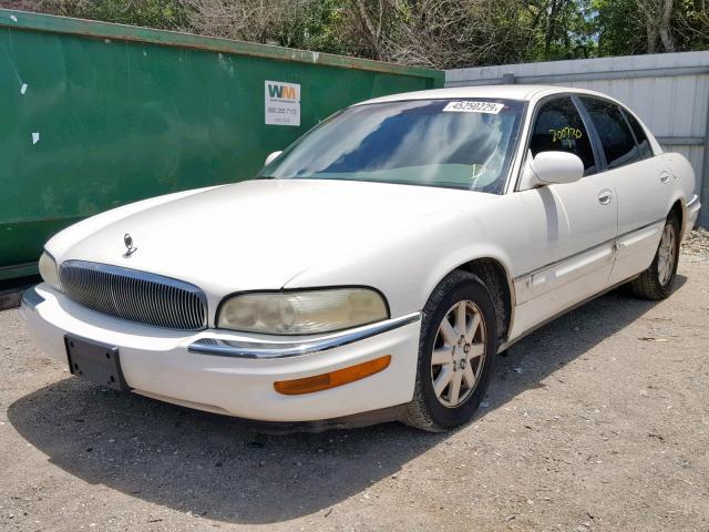 1G4CW54K144107458 - 2004 BUICK PARK AVENU WHITE photo 2