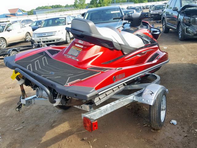 YAMA4360H819 - 2019 YAMAHA WAVERUNNER RED photo 4