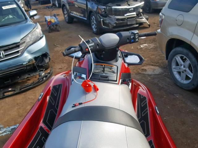 YAMA4360H819 - 2019 YAMAHA WAVERUNNER RED photo 5