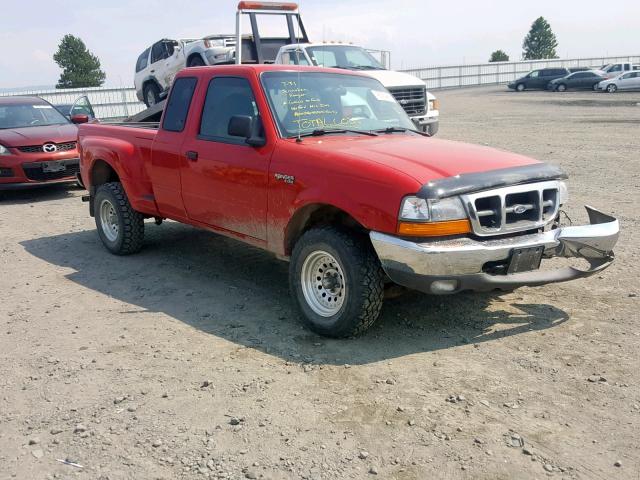 1FTZR15V4YPB50851 - 2000 FORD RANGER SUP RED photo 1