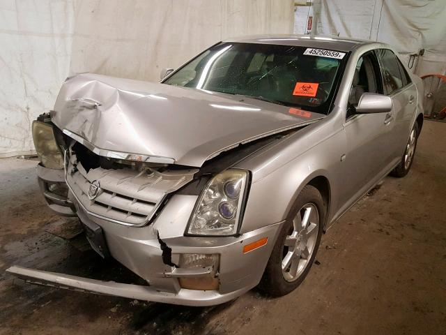 1G6DW677570152262 - 2007 CADILLAC STS SILVER photo 2