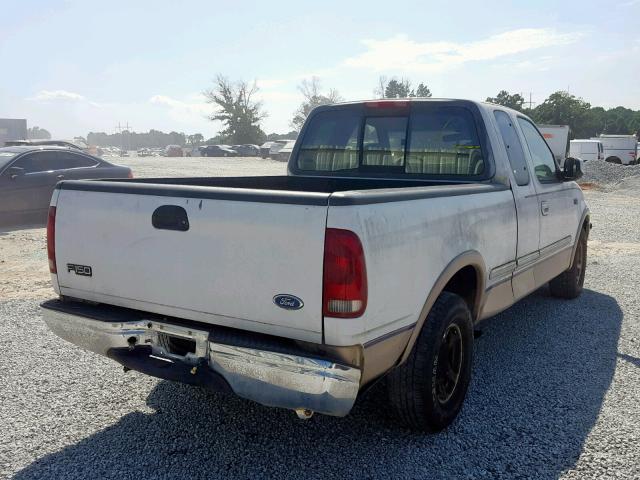 1FTDX1762VKD61836 - 1997 FORD F150 WHITE photo 4