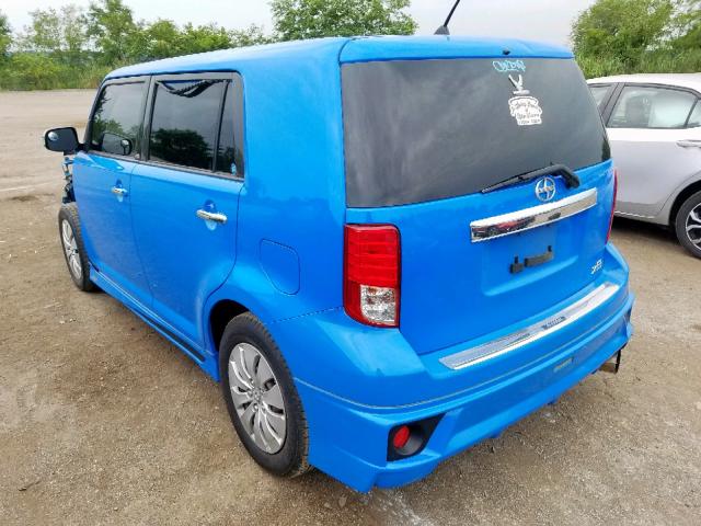 JTLZE4FE1B1137324 - 2011 TOYOTA SCION XB 蓝色 照片 3