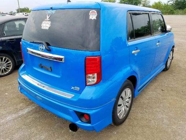 JTLZE4FE1B1137324 - 2011 TOYOTA SCION XB 蓝色 照片 4