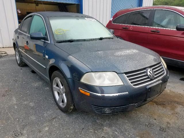 WVWRH63B34P140752 - 2004 VOLKSWAGEN PASSAT GLX GRAY photo 1