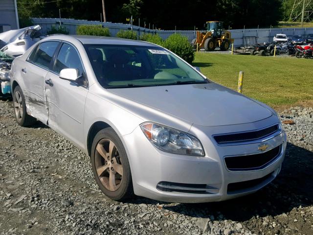1G1ZC5E03CF102665 - 2012 CHEVROLET MALIBU 1LT SILVER photo 1