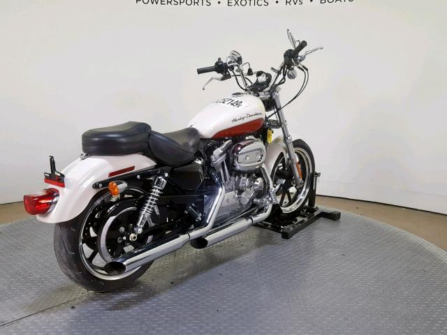 1HD4CR214BC426504 - 2011 HARLEY-DAVIDSON XL883 L WHITE photo 8