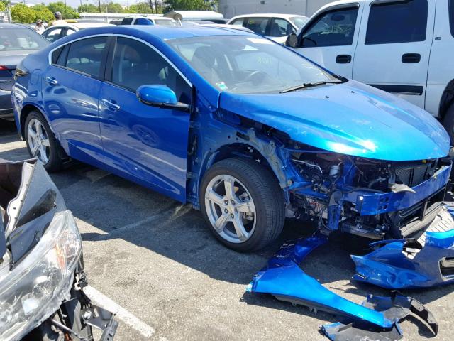 1G1RC6S51JU131967 - 2018 CHEVROLET VOLT LT BLUE photo 1