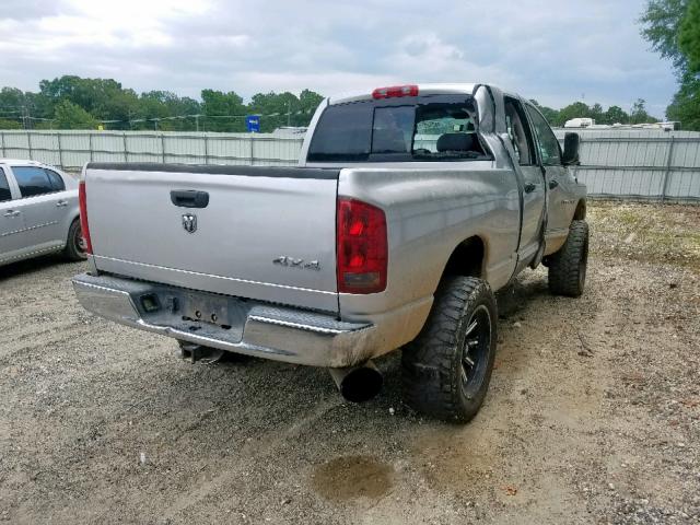 3D7KS28C05G859711 - 2005 DODGE RAM 2500 S Արծաթագույն լուսանկար 4