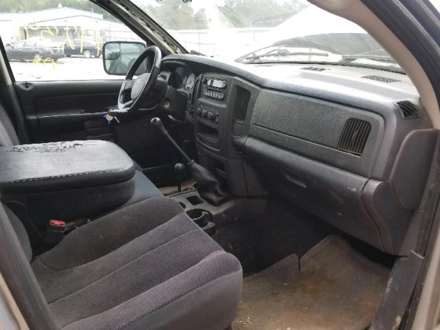 3D7KS28C05G859711 - 2005 DODGE RAM 2500 S Արծաթագույն լուսանկար 5