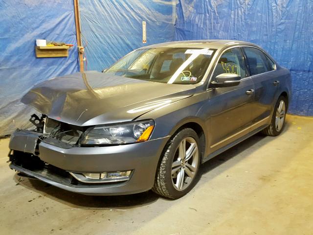 1VWBT7A34FC047232 - 2015 VOLKSWAGEN PASSAT SE CHARCOAL photo 2