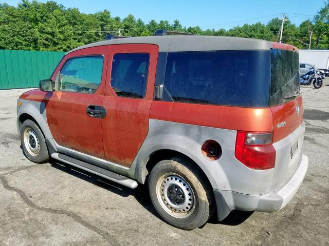 5J6YH27264L023408 - 2004 HONDA ELEMENT DX ORANGE photo 3