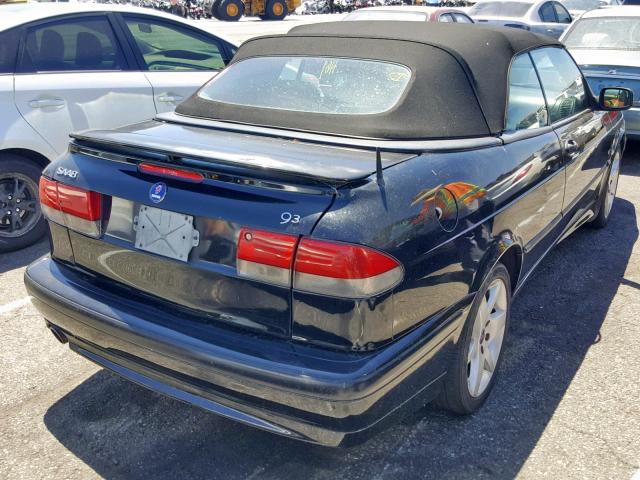 YS3DF78K427003968 - 2002 SAAB 9-3 SE BLACK photo 4