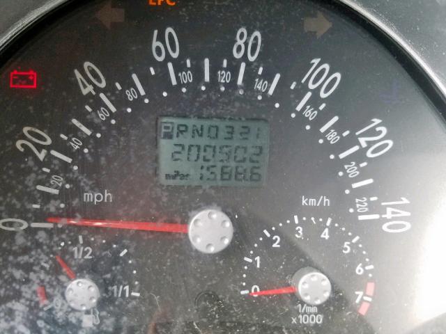 3VWBK21C93M426291 - 2003 VOLKSWAGEN NEW BEETLE ნაცრისფერი ფოტო 8