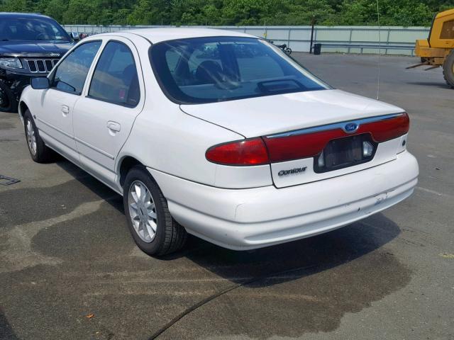 3FAFP6637YM105627 - 2000 FORD CONTOUR SE WHITE photo 3