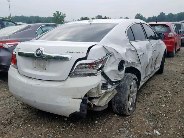 1G4GB5EG8AF145311 - 2010 BUICK LACROSSE C WHITE photo 4