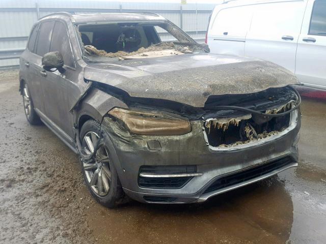 YV4BR0PL5J1323886 - 2018 VOLVO XC90 T8 GRAY photo 1