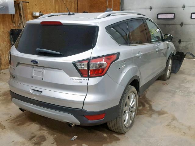 1FMCU9JD0HUE07033 - 2017 FORD ESCAPE TIT SILVER photo 4