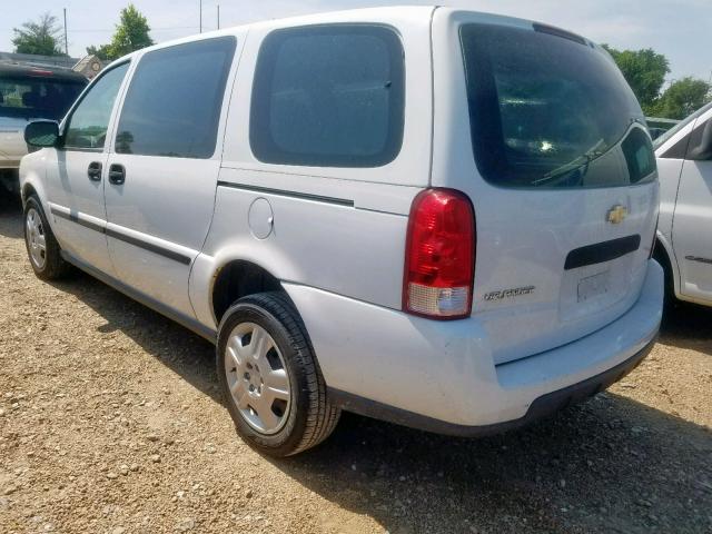 1GBDV13L86D103431 - 2006 CHEVROLET UPLANDER I WHITE photo 3