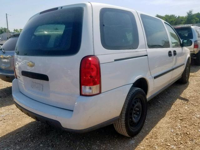 1GBDV13L86D103431 - 2006 CHEVROLET UPLANDER I WHITE photo 4