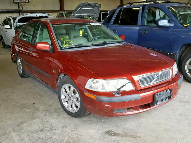 YV1VS295X1F636038 - 2001 VOLVO S40 1.9T RED photo 1