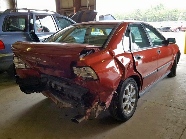 YV1VS295X1F636038 - 2001 VOLVO S40 1.9T RED photo 4