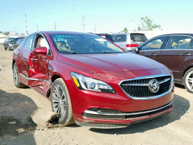 1G4ZP5SS6HU184097 - 2017 BUICK LACROSSE E MAROON photo 1