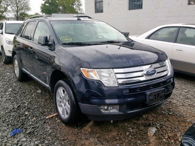 2FMDK38C88BA91214 - 2008 FORD EDGE SEL BLUE photo 1