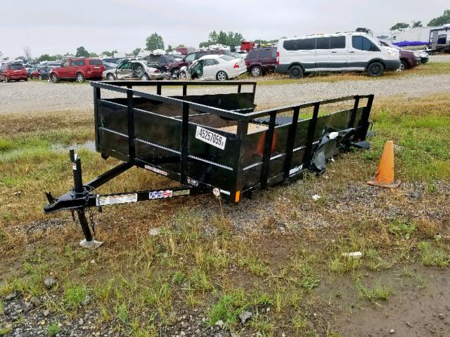 5M4LU1012KF026658 - 2019 UTILITY TRAILER BLACK photo 3