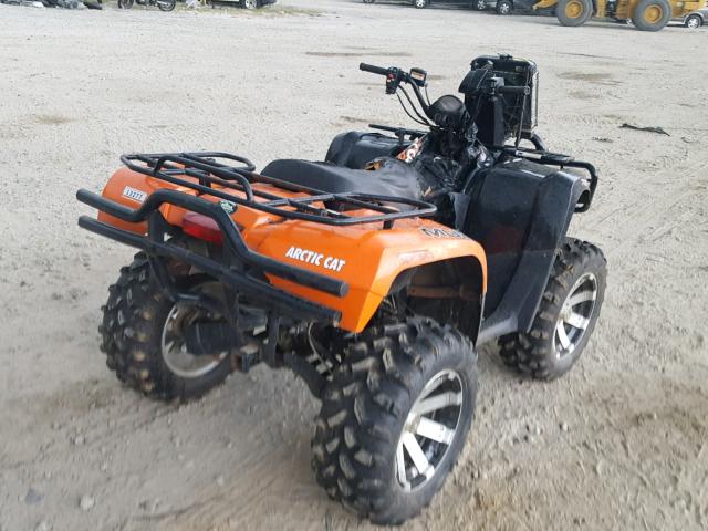 4UF12ATV2CT208226 - 2012 ARCTIC CAT MUDPRO 700 ORANGE photo 4