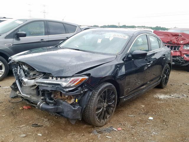 19UDE2F89HA001375 - 2017 ACURA ILX PREMIU BLACK photo 2