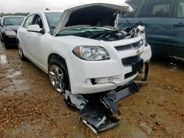 1G1ZC5E0XAF320003 - 2010 CHEVROLET MALIBU 1LT WHITE photo 1