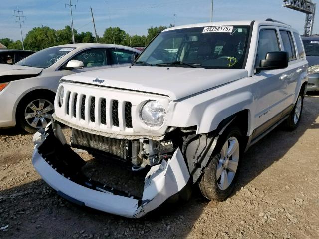 1C4NJPCB5ED570309 - 2014 JEEP PATRIOT LI WHITE photo 2