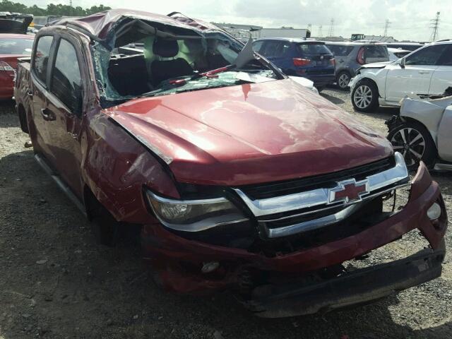 1GCGSCEN8J1249558 - 2018 CHEVROLET COLORADO L RED photo 1