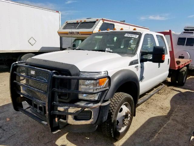 1FD0W5HT1CEC97132 - 2012 FORD F550 SUPER WHITE photo 2