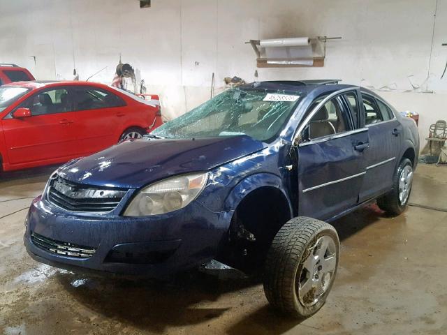 1G8ZS57B28F288029 - 2008 SATURN AURA XE BLUE photo 2