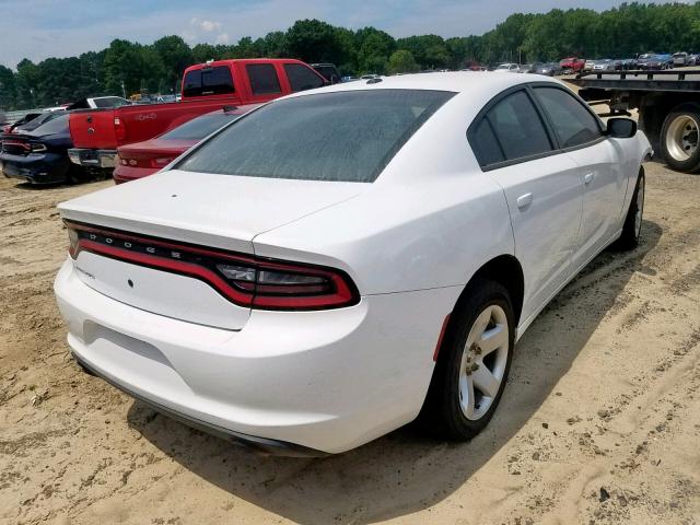 2C3CDXAG4FH795911 - 2015 DODGE CHARGER PO WHITE photo 4