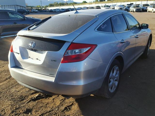 5J6TF2H53CL009313 - 2012 HONDA CROSSTOUR SILVER photo 4