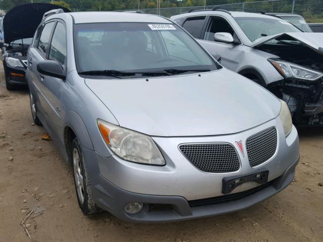 5Y2SL65818Z406460 - 2008 PONTIAC VIBE SILVER photo 1