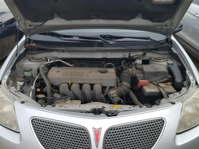 5Y2SL65818Z406460 - 2008 PONTIAC VIBE SILVER photo 7