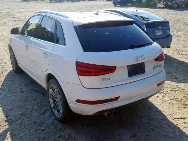 WA1EFCFS9FR008370 - 2015 AUDI Q3 PREMIUM WHITE photo 3