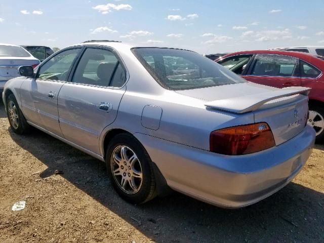 19UUA5658XA029136 - 1999 ACURA 3.2TL SILVER photo 3