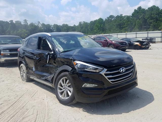 KM8J33A40JU719138 - 2018 HYUNDAI TUCSON SEL BLACK photo 1