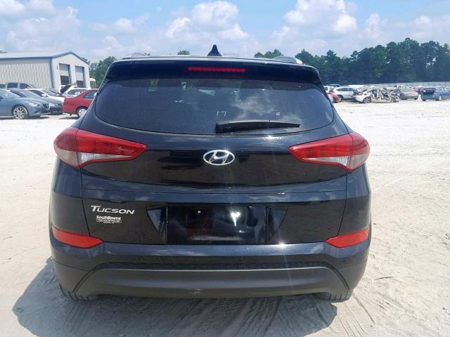 KM8J33A40JU719138 - 2018 HYUNDAI TUCSON SEL BLACK photo 9