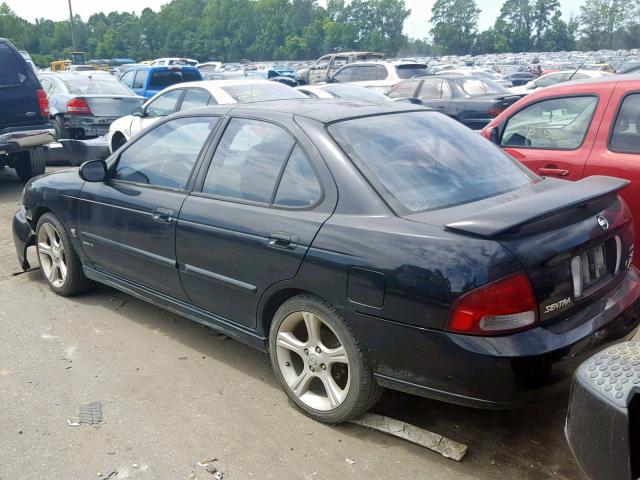 3N1AB51D63L720913 - 2003 NISSAN SENTRA SE- BLACK photo 3